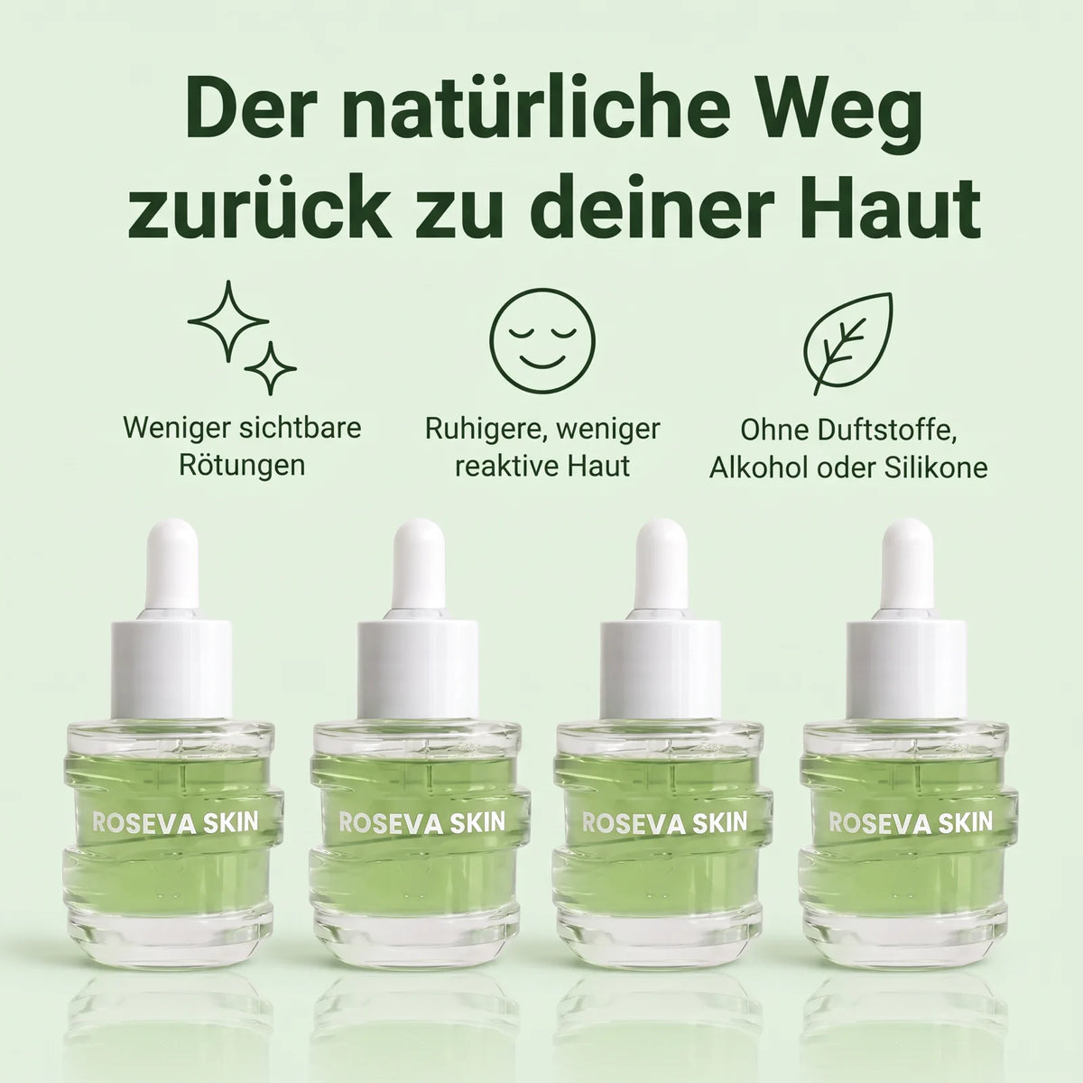 Stoppt Rötungen an der Ursache