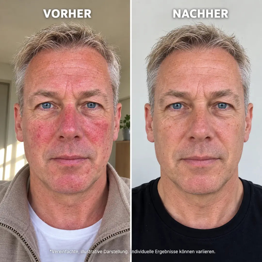 Stoppt Rötungen an der Ursache