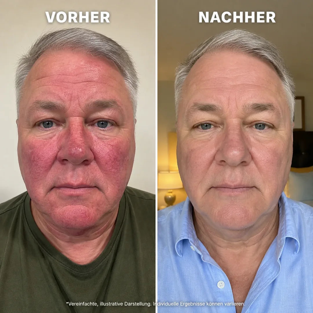 Stoppt Rötungen an der Ursache